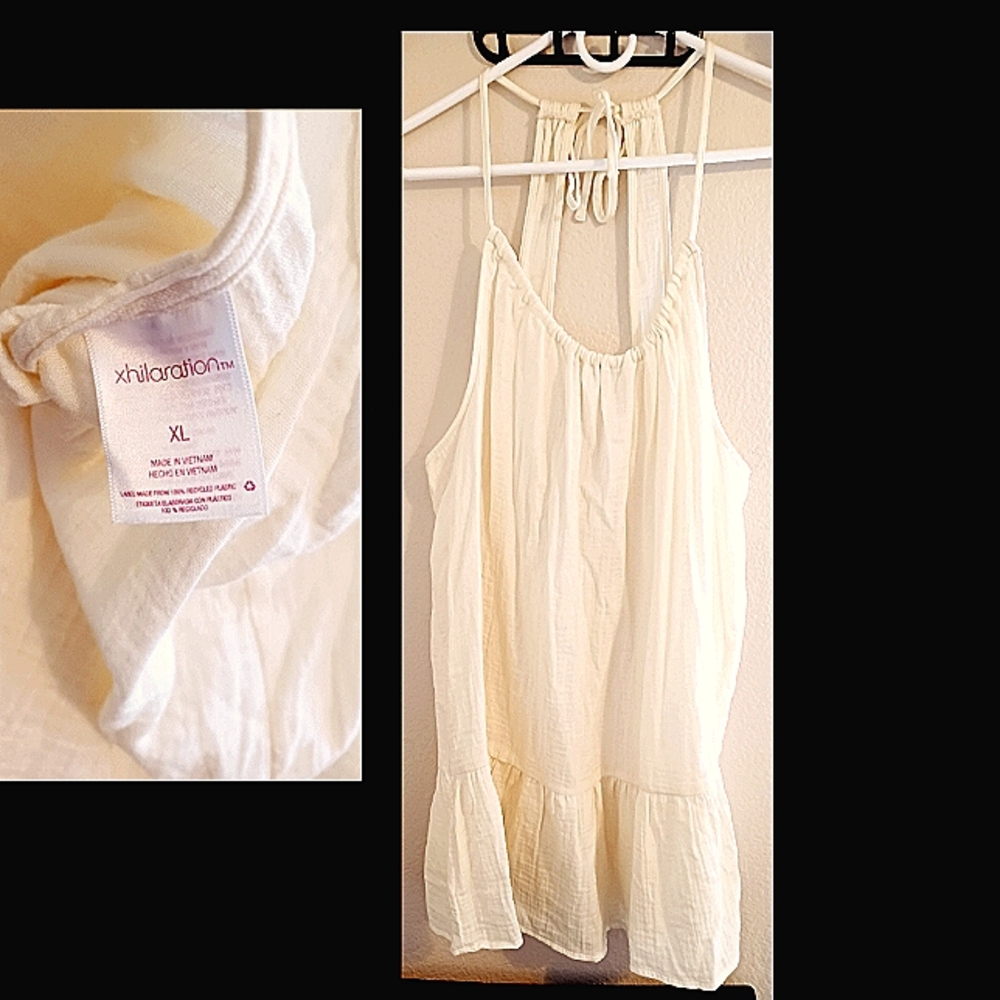 BRAND NWT* IVORY/CREAM TANK- BLOUSE